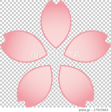 櫻花桃花單粉紅色模糊 櫻花桃花單粉紅色模糊 27925663