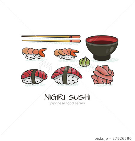 Vector illustration of Makizushi 27926590