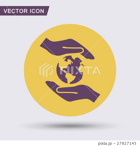 Pictograph of globe 27927145