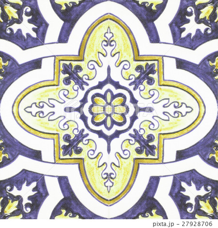 Beautiful ceramic tiles patterns In the park  27928706