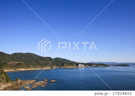 鹿児島県志布志市 ダグリ岬展望台からの風景 鹿児島県志布志市 ダグリ岬展望台からの風景 27928843