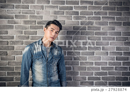 angry Asian young man 27928874