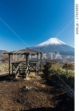 竜ヶ岳 石仏展望台と富士山 竜ヶ岳 石仏展望台と富士山 27929995
