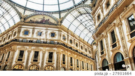 Galleria Vittorio Emanuele II in Milan city, Italy 27931664