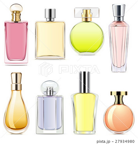 Vector Perfume Iconsのイラスト素材