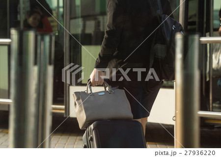 Close up photograph of baggage Close up photograph of baggage 27936220