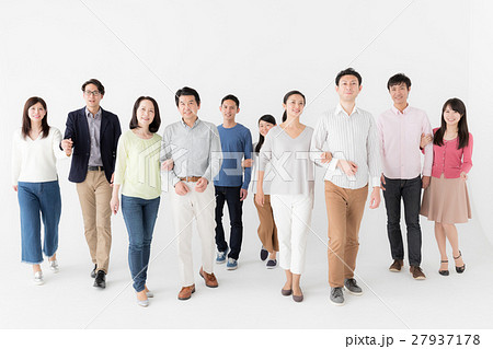 夫婦　白バックイメージ 27937178