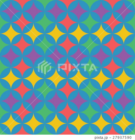 Vector abstract colorful geometric pattern retro Vector abstract colorful geometric pattern retro 27937590