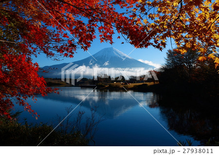 田貫湖からの富士山 田貫湖からの富士山 27938011