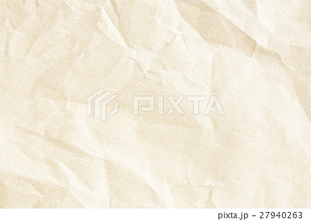 Crumpled brown paper texture 27940263