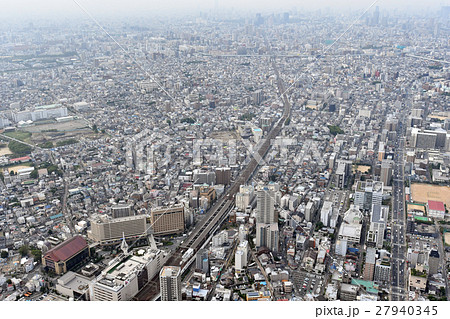 大阪府守口市を空撮 大阪府守口市を空撮 27940345