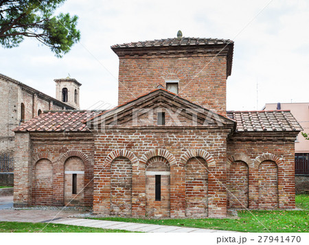 Ancient Galla Placidia mausoleum in Ravenna Ancient Galla Placidia mausoleum in Ravenna 27941470