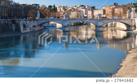 view of vittorio emanuele ii Bridge on Tiber 27941682