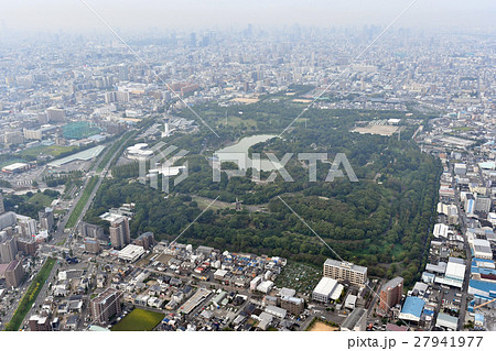 鶴見緑地を空撮 27941977