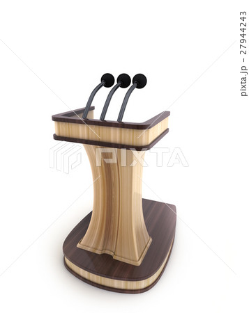 Wooden Podium empty 27944243
