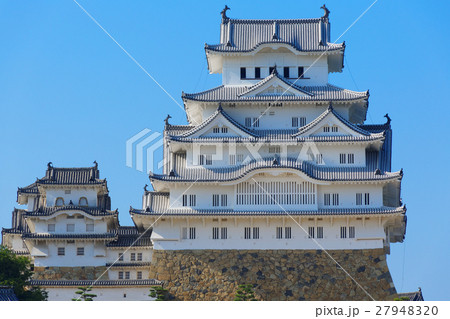 姫路城と青空 姫路城と青空 27948320