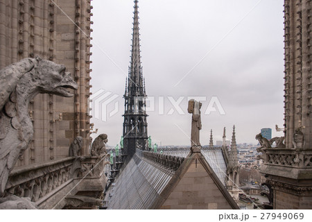 Angel and many gargoyles 27949069
