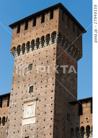 Sforza Castle in Milan Italy - Castello Sforzesco Sforza Castle in Milan Italy - Castello Sforzesco 27949339
