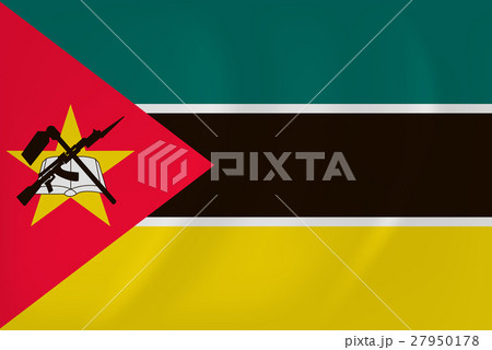 Mozambique waving flag 27950178