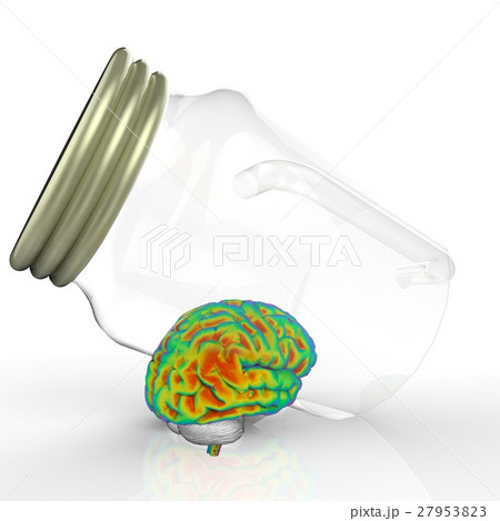 think different outside the box 3d rendering 27953823