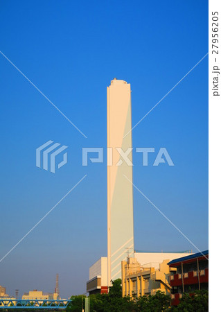 板橋清掃工場の煙突 27956205