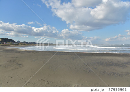 冬の太東海水浴場 27956961