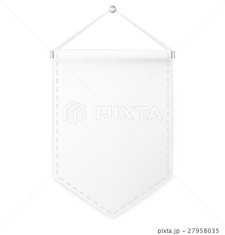Pennant hanging, mockup 27958035
