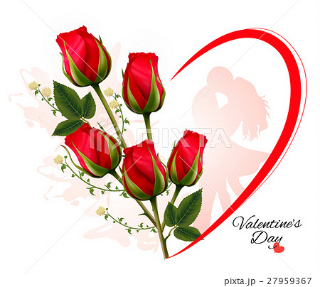 Happy Valentine's Day beautiful background 27959367