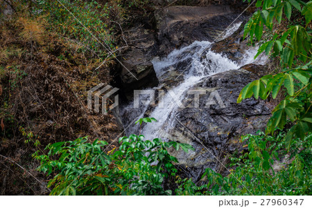 waterfall of Thailand in the jungle. 27960347