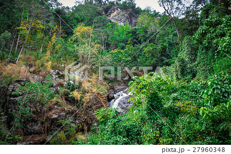 waterfall of Thailand in the jungle. 27960348