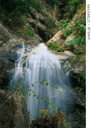 waterfall of Thailand in the jungle. 27960349