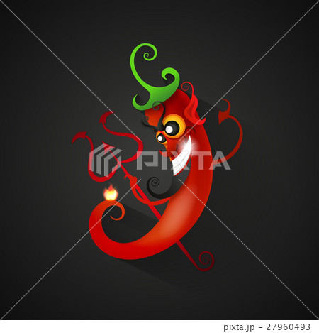 chili pepper in fire chili pepper in fire 27960493