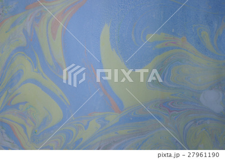 マーブリング(カラー墨流し) 27961190