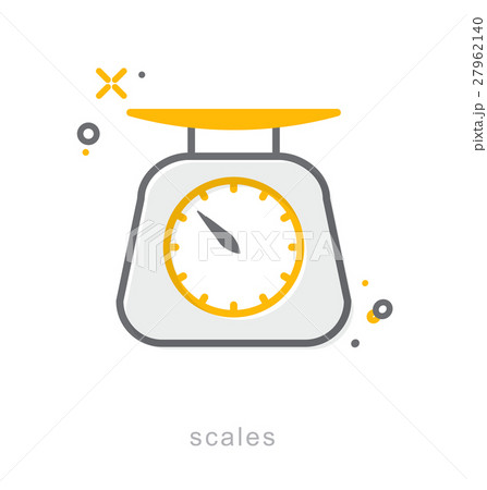 Thin line icons, Scales 27962140