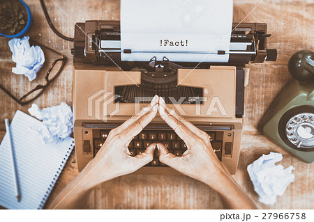 Composite image of fact message on a white background 27966758