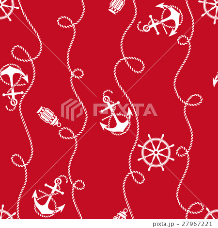 錨と舵輪のパターン 27967221