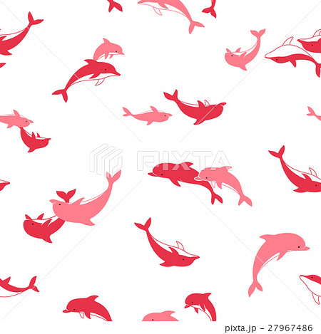 イルカの柄 イルカの柄 27967486