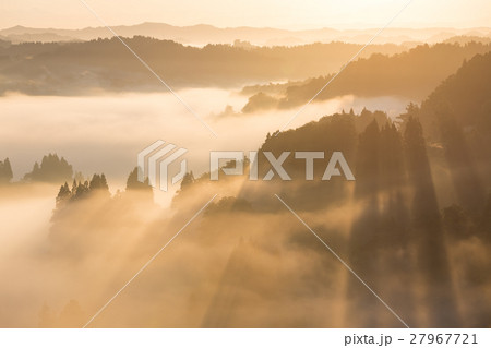 新潟_十日町星峠朝景 27967721