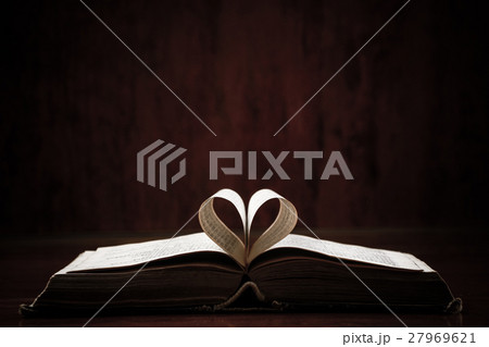 Open Book On Table 27969621