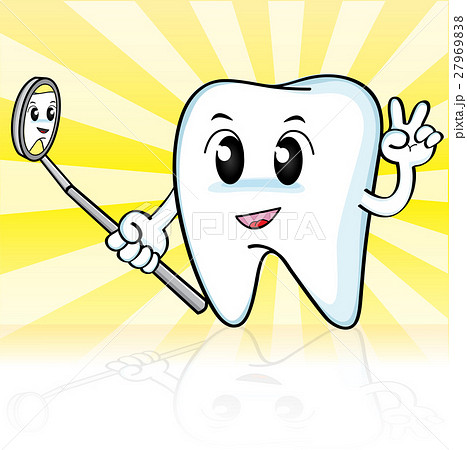 Cute cartoon tooth 27969838