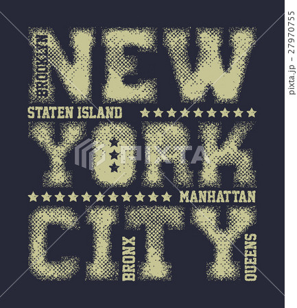 New York City Typography Graphics New York City Typography Graphics 27970755