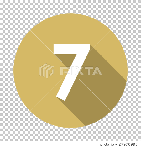 Business icon - number 7 Business icon - number 7 27970995