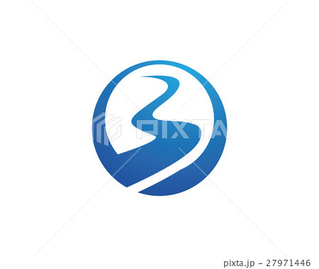 River Logo template 27971446