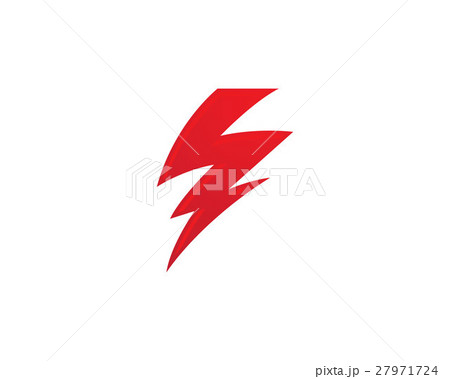 Lightning Logo Template vector icon 27971724