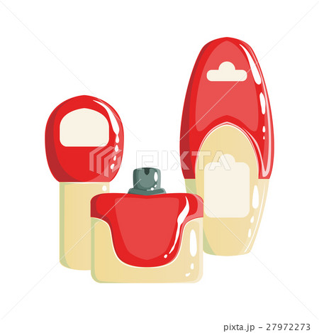 Cream, Shampoo And Perfume Containers, Beauty And 27972273