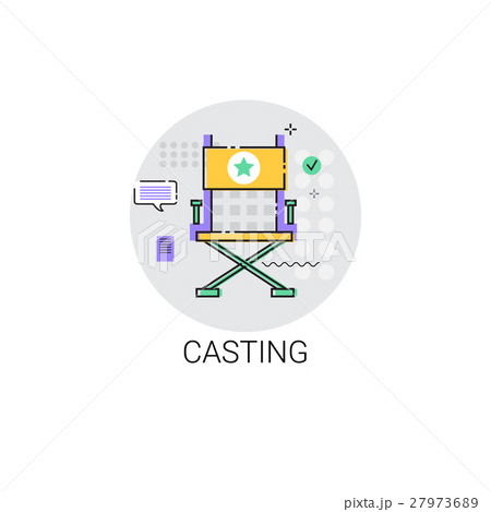 Casting Camera Film Production Industry Icon Casting Camera Film Production Industry Icon 27973689