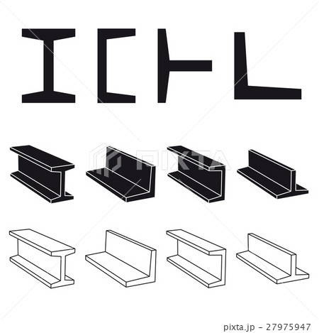 steel metallurgy beam profile symbol steel metallurgy beam profile symbol 27975947