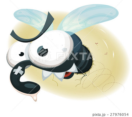Comic Funny Housefly 27976054