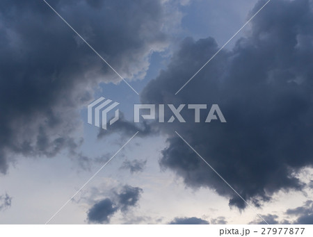 black cloud on blue sky, bad weather background black cloud on blue sky, bad weather background 27977877