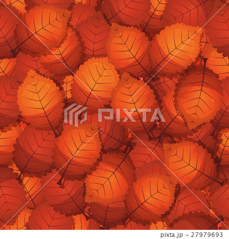 Seamless Autumn Tree Leaves 27979693
